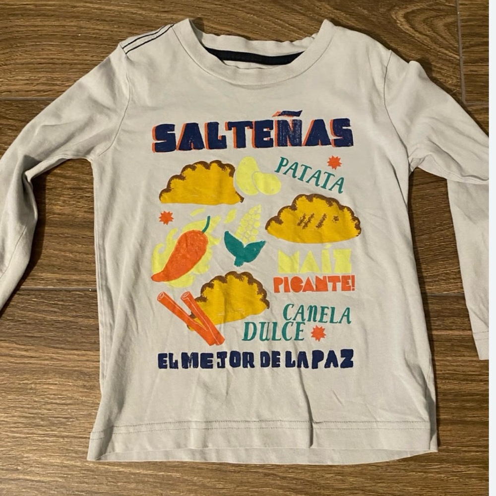 🇧🇴 ISO 🇧🇴 Tea collection Salteña La Paz Screen Print Long Sleeve Shirt Any Size